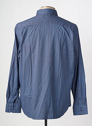 Chemise manches longues imprimé fantaisie bleu CAMBERABERO homme