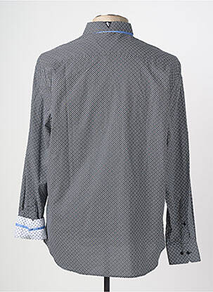 Chemise manches longues imprimé fantaisie noir CAMBERABERO homme
