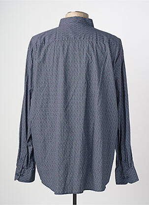 Chemise manches longues imprimé fantaisie bleu CAMBERABERO homme