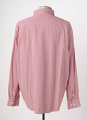 Chemise manches longues imprimé fantaisie rouge CAMBERABERO homme