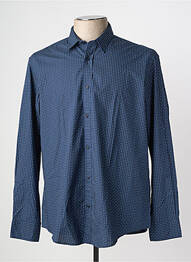 Chemise manches longues imprimé fantaisie bleu CAMBERABERO homme