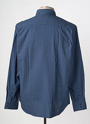 Chemise manches longues imprimé fantaisie bleu CAMBERABERO homme