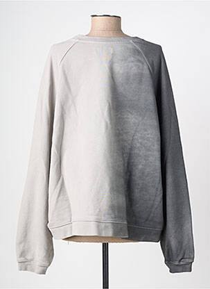 Sweat-shirt stretch manches longues gris NOUS ANTWERP femme