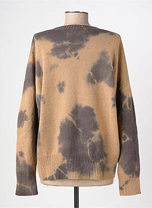 Pull stretch manches longues marron NOUS ANTWERP femme