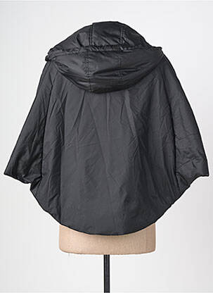 Doudoune poches a capuche noir HANA SAN femme
