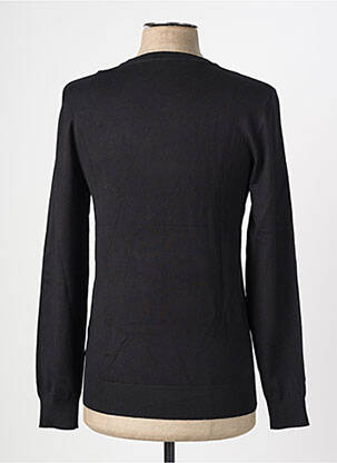 Pull stretch manches longues noir FRILIVIN homme