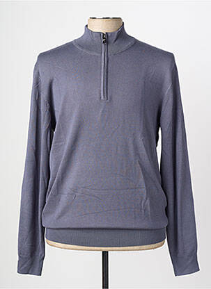 Pull stretch manches longues bleu FRILIVIN homme