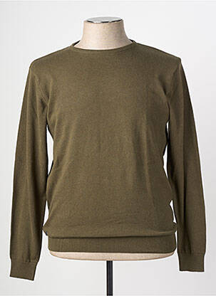 Pull stretch manches longues vert RMS26 homme