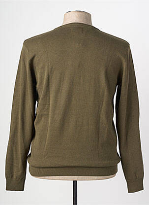 Pull stretch manches longues vert RMS26 homme