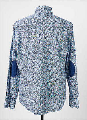 Chemise manches longues imprimé fleurs bleu CAMBERABERO homme