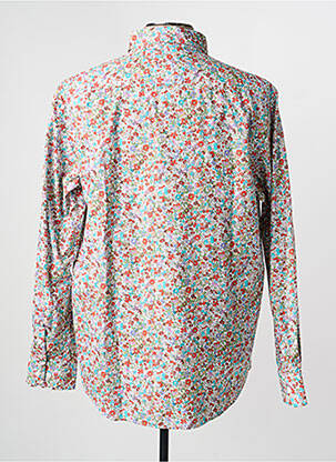 Chemise manches longues imprimé fleurs rouge CAMBERABERO homme