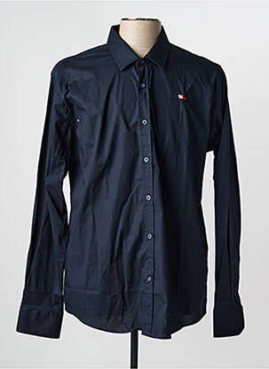 Chemise manches longues coupe cintrée noir CAMBERABERO homme