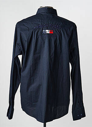 Chemise manches longues coupe cintrée noir CAMBERABERO homme