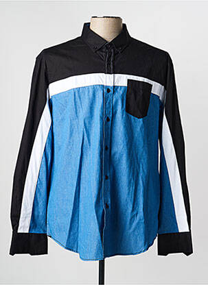 Chemise manches longues poches noir CAMBERABERO homme