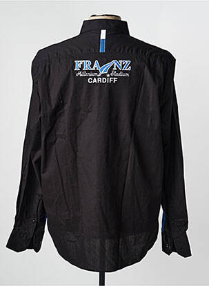 Chemise manches longues poches noir CAMBERABERO homme