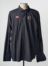 Chemise manches longues coupe droite noir CAMBERABERO homme