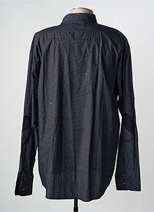 Chemise manches longues coupe droite noir CAMBERABERO homme