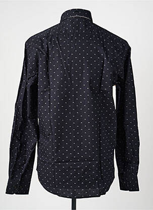 Chemise manches longues imprimé fantaisie noir CAMBERABERO homme
