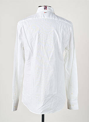 Chemise manches longues coupe cintrée blanc CAMBERABERO homme