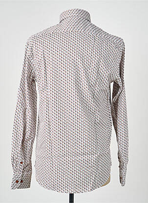 Chemise manches longues coupe cintrée marron CAMBERABERO homme