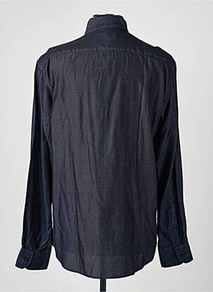 Chemise manches longues coupe cintrée bleu CAMBERABERO homme