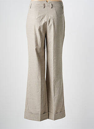 Pantalon flare taille normale taille normale gris HANA SAN femme