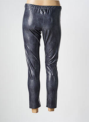 Legging effet matière satinée taille normale gris GOLDA femme