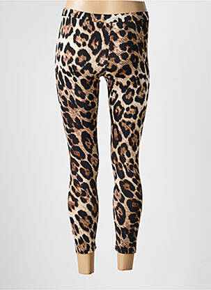 Legging tissage jersey taille normale beige GOLDA femme