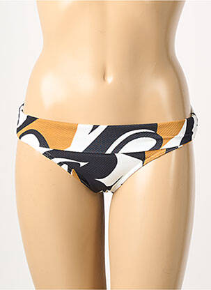 Bas de maillot de bain imprimé fantaisie culotte noir BLUE LOBSTER femme