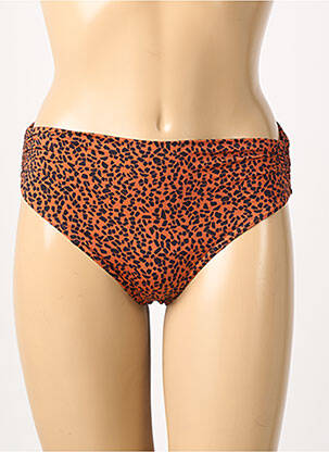 Bas de maillot de bain imprimé fantaisie culotte orange BLUE LOBSTER femme