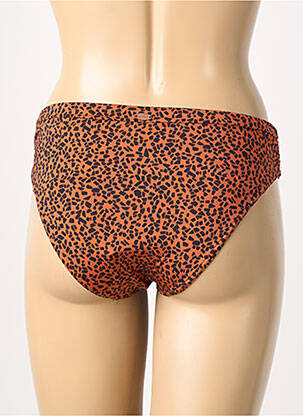 Bas de maillot de bain imprimé fantaisie culotte orange BLUE LOBSTER femme