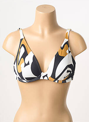 Haut de maillot de bain haut soutien-gorge emboitant haut soutien-gorge emboitant noir BLUE LOBSTER femme