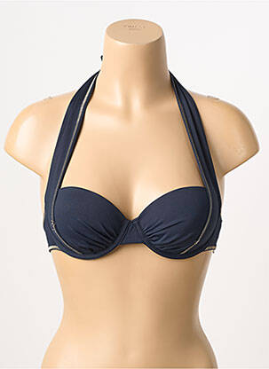 Haut de maillot de bain haut soutien-gorge moulé haut soutien-gorge moulé bleu BLUE LOBSTER femme
