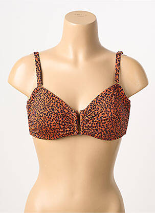 Haut de maillot de bain haut soutien-gorge emboitant haut soutien-gorge emboitant orange BLUE LOBSTER femme