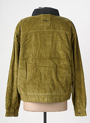 Blouson manches longues vert ROSE GARDEN femme