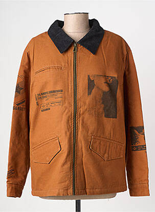 Blouson poches marron ROSE GARDEN femme
