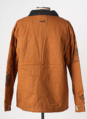 Blouson poches marron ROSE GARDEN femme