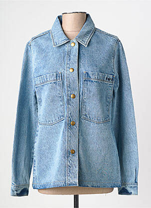 Veste casual coupe droite bleu ROSE GARDEN femme