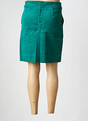 Jupe courte poches vert ICHI femme