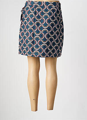 Jupe courte doublure bleu MOLLY BRACKEN femme