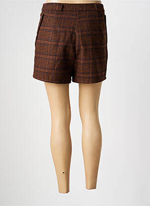 Short taille à pinces taille normale marron MOLLY BRACKEN femme