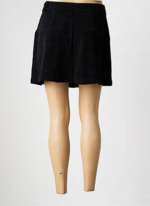 Short taille à pinces taille haute noir MOLLY BRACKEN femme