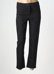 Jeans coupe slim stretch taille normale noir ICHI femme