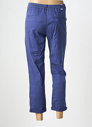 Pantalon 7/8 stretch taille normale bleu HAPPY femme