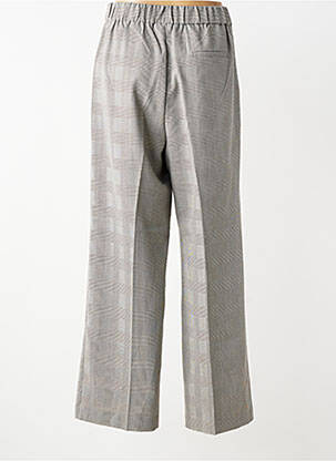Pantalon large coupe fluide taille normale gris GRACE & MILA femme
