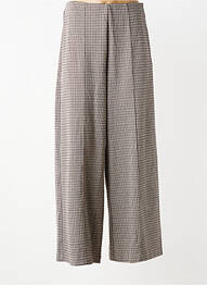 Pantalon droit noir ICHI femme
