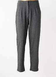 Pantalon slim poches gris ICHI femme