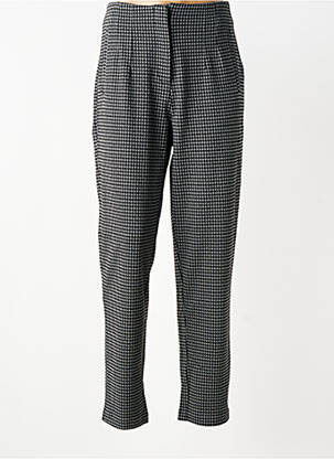 Pantalon slim poches gris ICHI femme