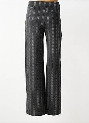 Pantalon droit coupe droite gris ICHI femme