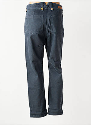 Pantalon droit coupe droite bleu HAPPY femme